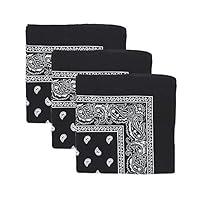 Algopix Similar Product 12 - Charlotte 12Pcs Bandanas 100 Cotton