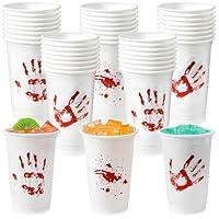 Algopix Similar Product 16 - JOYIN 50PCS Halloween Cups Disposable