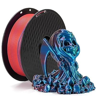PLA Filament 1.75mm,Tri-Colors 3D Printer Filament,PLA Filament