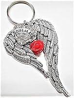Algopix Similar Product 2 - Memorial Angel Wings Keychain Loss of
