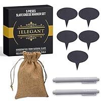 Algopix Similar Product 16 - Cheese Markers Set  5 Chalkboard