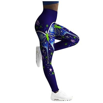 Cross Waist Ribbed Yoga Leggings for Women Non See-Through Crossover Sports  Gym Workout Running Yoga Pants 