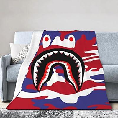 Shark Camo Throw Pillow