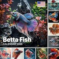 Algopix Similar Product 13 - Betta Fish Calendar 2025 365 Days of