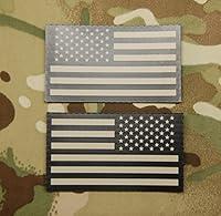 Algopix Similar Product 18 - BritKitUSA Infrared US Flag Patch Set 