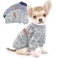 Algopix Similar Product 3 - 2 Pieces Dog Sweaters for Small Dogs