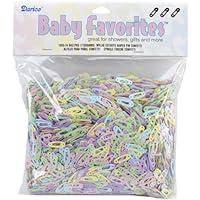 Algopix Similar Product 13 - Darice Baby Diaper Pin Pastel Confetti