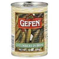 Algopix Similar Product 12 - Gefen Cakes Gefen Cucumber In Brine