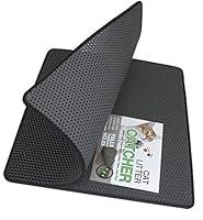 Algopix Similar Product 20 - DoubleLayer Honeycomb Cat Litter Mat