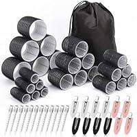 Algopix Similar Product 15 - Hair Curlers Set with 24 Rollers 6