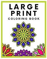 Algopix Similar Product 2 - Large Print Coloring Book Big and Easy