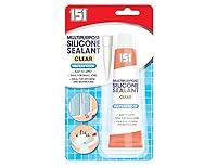 Algopix Similar Product 15 - Silicone Sealant, Clear, Waterproof, 70g