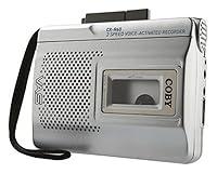 Algopix Similar Product 20 - Coby CXR60 Voice Activated Cassette