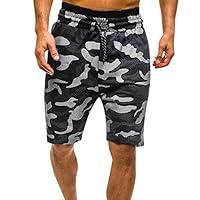 Algopix Similar Product 13 - MODOQO Shorts for Men Camo Relaxed Fit