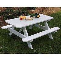 Algopix Similar Product 15 - A  L Furniture Yellow Pine Kids Picnic