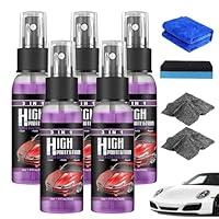  2PCS 3 in 1 High Protection Quick Coating Spray,3 in 1 High  Protection Fast Car Ceramic Coating Spray, Car scratch repair spray, Fast car  coating spray, Easy to use and clean(100ml*2) 