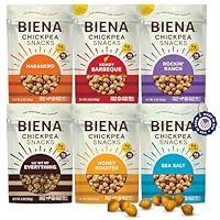 Algopix Similar Product 16 - BIENA Chickpea Snacks  Crunchy Roasted