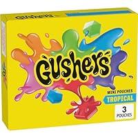 Algopix Similar Product 10 - Gushers Tropical Fruit Flavored Snacks