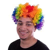 Algopix Similar Product 1 - Clown Afro Wig  Halloween Costume