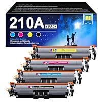 Algopix Similar Product 17 - 210A 210X Toner Cartridges 4 Pack 