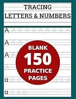 Algopix Similar Product 17 - Tracing Letters  Numbers 150 Blank