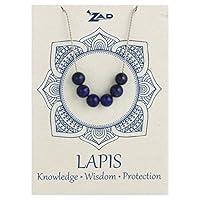 Algopix Similar Product 1 - Genuine Lapis Bead Necklace