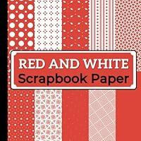 Algopix Similar Product 18 - Red and White Scrapbook Paper 20