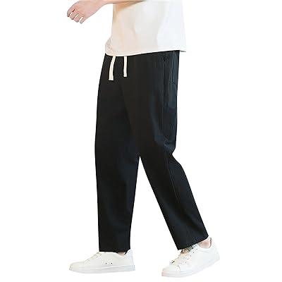 Mens Fashion Athletic Joggers Pants - Sweatpants Trousers Cotton