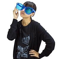 Algopix Similar Product 19 - Pudgy Pedros Blue Jumbo Sun Glasses