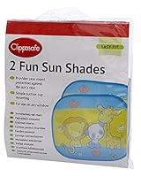 Algopix Similar Product 7 - Clippasafe Fun Sun Screens Twin Pack