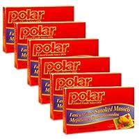 Algopix Similar Product 8 - MW Polar Fancy Whole Smoked Mussels 3oz