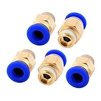 Algopix Similar Product 4 - uxcell 5pcs 18BSP Male to 6mm OD Push