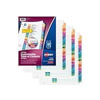 Algopix Similar Product 12 - Avery 131 Tab Dividers for 3 Ring