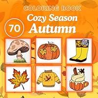 Algopix Similar Product 12 - Cozy Season Autumn Coloring Book Fall