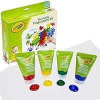 Algopix Similar Product 7 - Crayola Washable Finger Paint Set