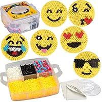 Algopix Similar Product 9 - Emoji Smiley Face Fuse Beads 6