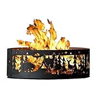 Algopix Similar Product 10 - PD Metal Works Campfire Fire Ring 