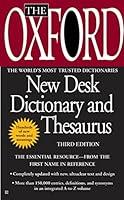 Algopix Similar Product 7 - The Oxford New Desk Dictionary and