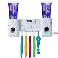 Algopix Similar Product 6 - Wekity Toothbrush Holder with Double