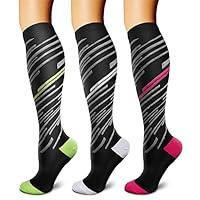 Algopix Similar Product 18 - CHARMKING Copper Compression Socks 3