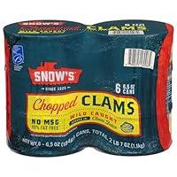Algopix Similar Product 19 - Snows Wild Caught Chopped Clams