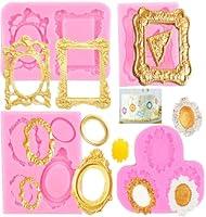 Algopix Similar Product 12 - 4 Pack Photo Frame Fondant Molds