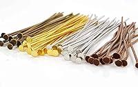 Algopix Similar Product 17 - Assorted Mixed Color Flat Head Pins for
