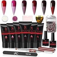 Algopix Similar Product 10 - SXC G08 Polygel Nail Kit Vampire