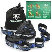 Algopix Similar Product 4 - XL Hammock Tree Straps 40 Loops20ft