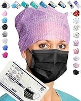 Algopix Similar Product 1 - 30PCS Dark Black Masks Disposable