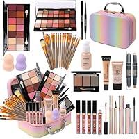 Algopix Similar Product 15 - Makeup Set for Girls Rainbow Makeup