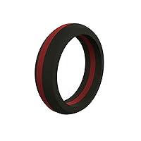 Algopix Similar Product 2 - QALO Womens Rubber Silicone Ring