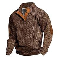 Algopix Similar Product 16 - xoxingysm Mens Pullover SweaterMens 3D