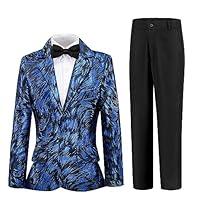Algopix Similar Product 1 - Boys Suits Formal Tuxedo Slim Fit Prom